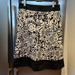 Ann Taylor paisley print skirt size 4
